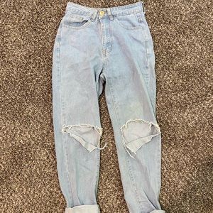 Custom SHEIN mom jeans